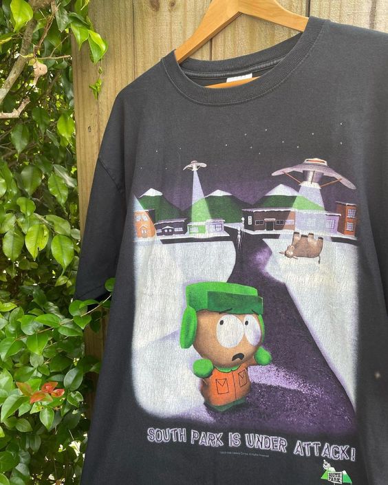 1998 South Park Video Game Promo Tee