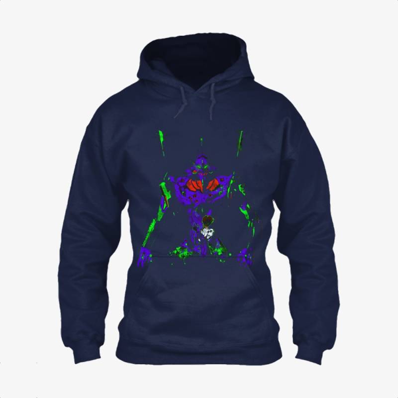 01, Neon Genesis Evangelion Classic Hoodie