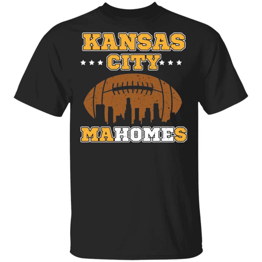 Kansas City Mahomes Cityscape American Football Lover Gifts T-Shirt