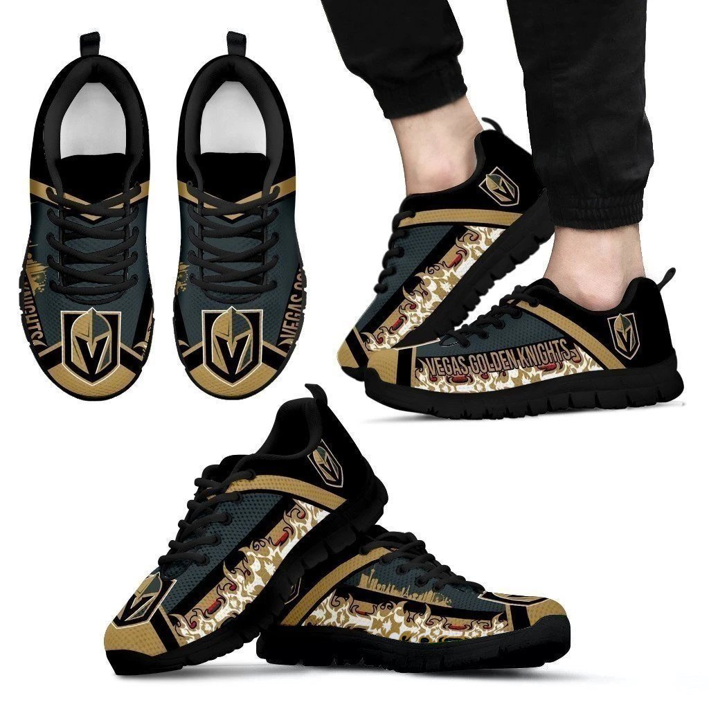 Vegas Golden Knights Hockey Fan Men’s Sneakers