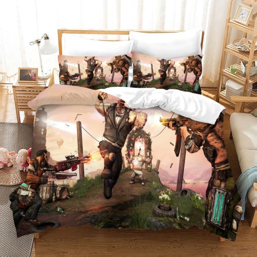 Borderlands 6 Duvet Cover Pillowcase Home Decor 3D Bedding Set 7163