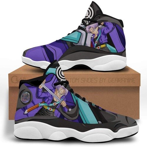 dragon ball future trunks air jordan 13 shoes costume anime sneakers sneakers personalized shoes sport sneakers