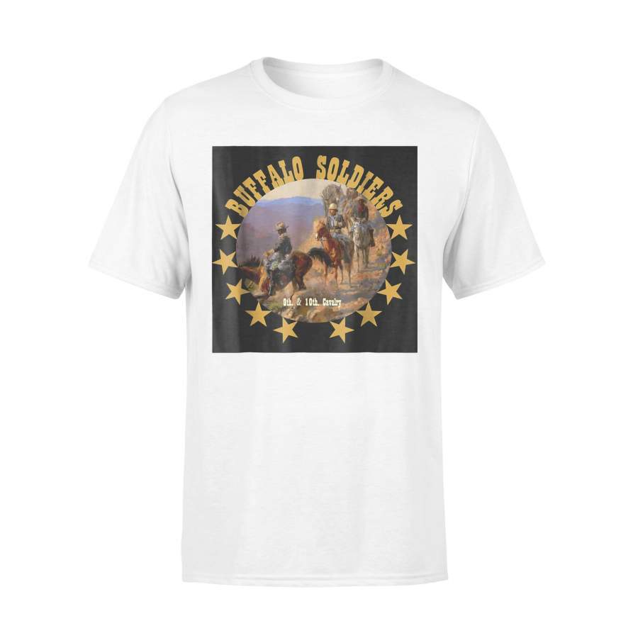 African American Buffalo Soldiers 9th And 10 Cavalry T-Shirt