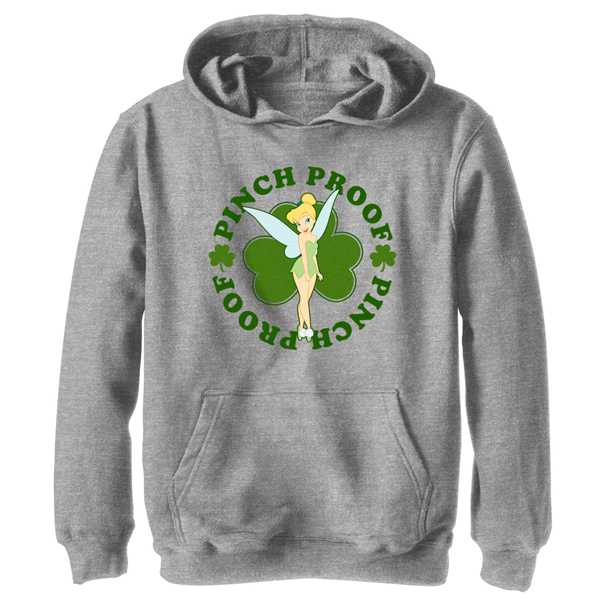 Boy’S Peter Pan St. Patrick’S Day Pinch Proof Tinkerbell Pull Over Hoodie