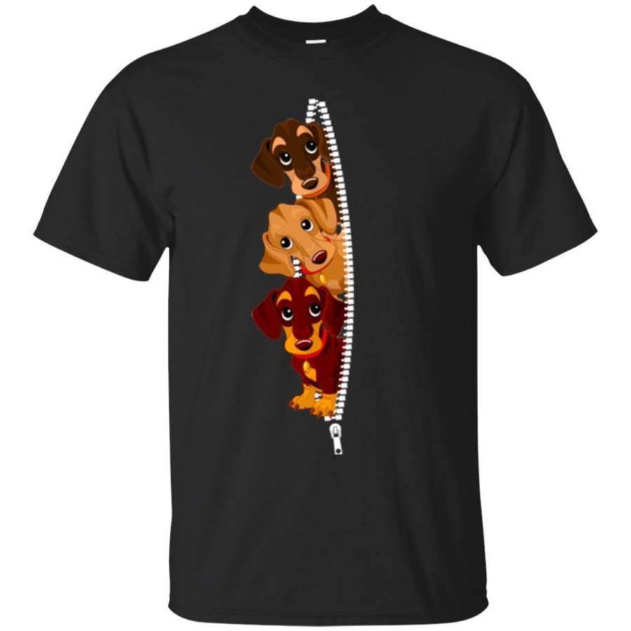 Sneaky Dachshund Cute Animal Lovers Shirts