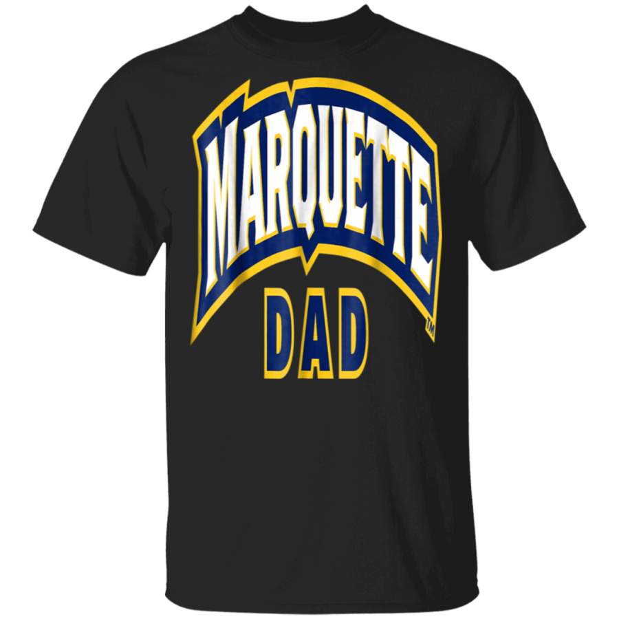 Mens Marquette University Golden Eagles Dad T shirt