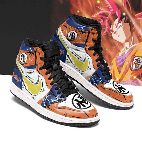 Goku Dragon Ball Jd Sneakers High-Top Customized Jordan Shoes For Fan Jordan Sneaker