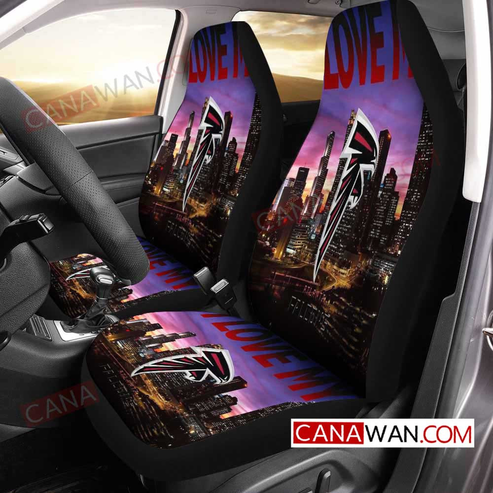 Atlanta Falcons Style340 3D Customized Personalized Car Seat Cover