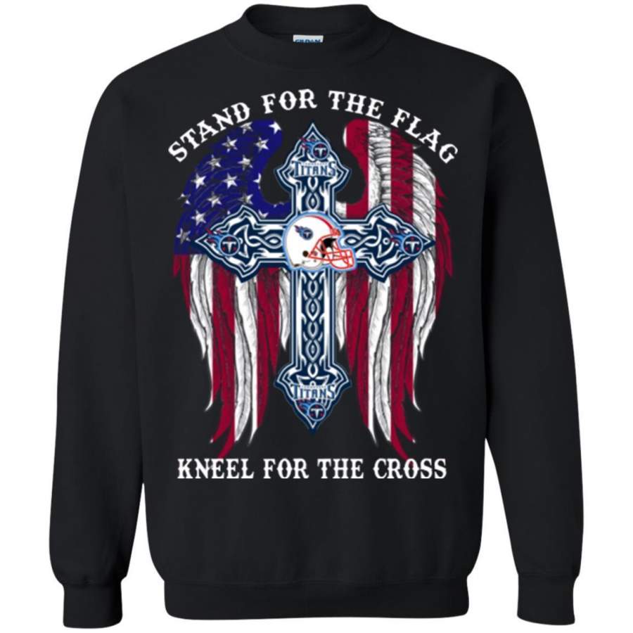 AGR Tennessee Titans Stand For The America Sport Flag Sweatshirt