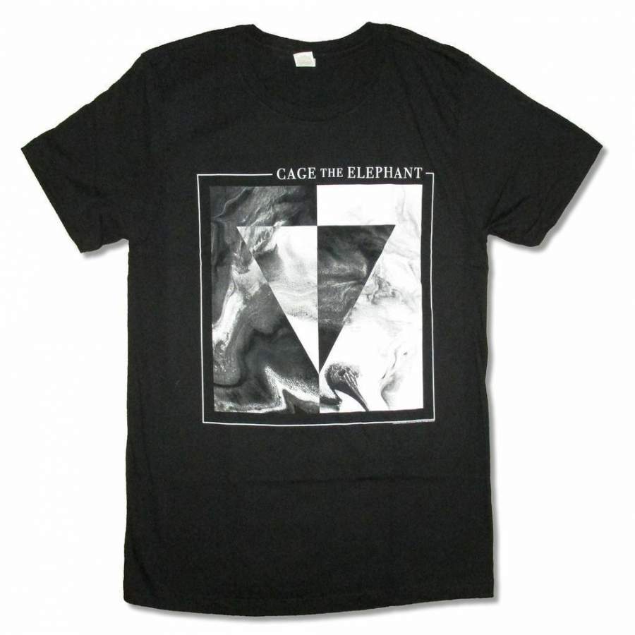 Cage the Elephant Moving Water Black T Shirt