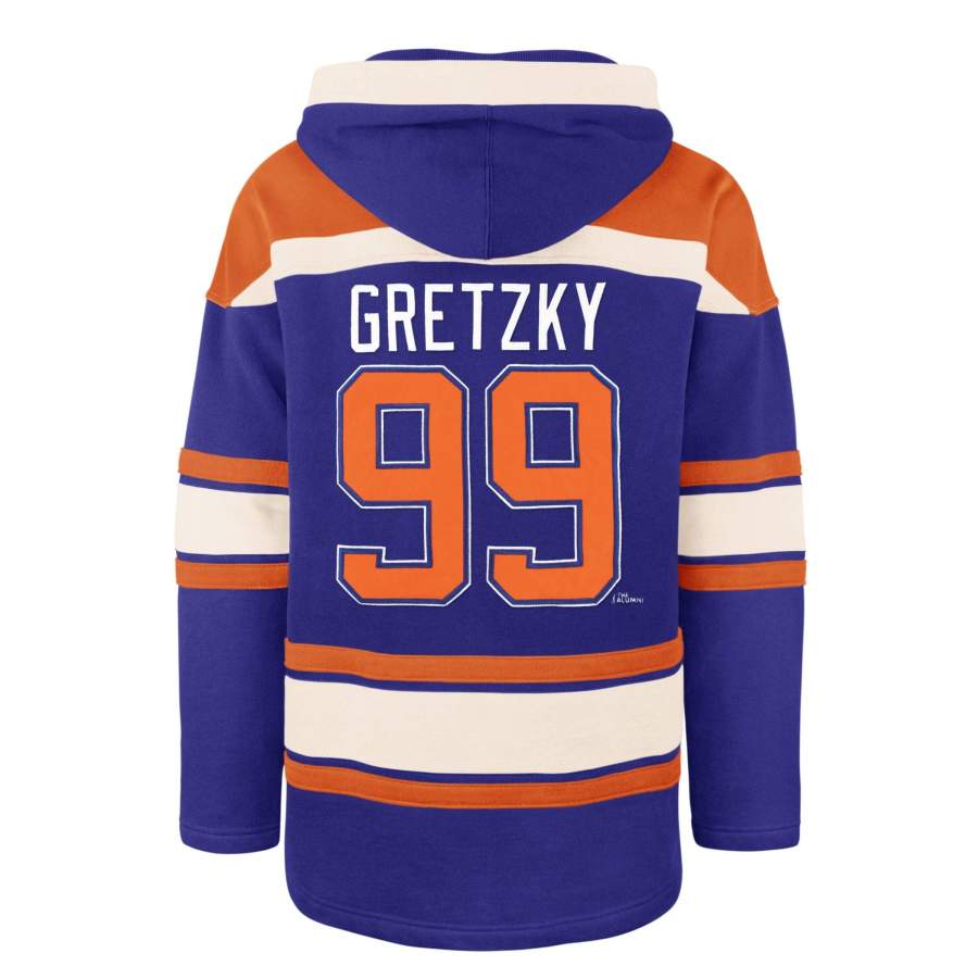 Edmonton Oilers Wayne Gretzky ’47 Lacer Hoodie Unisex 3D All Over Print