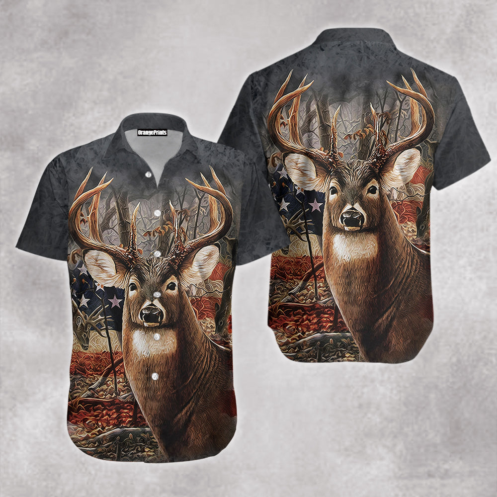 Deer Hunting Aloha Hawaii Shirts For Men And Women Ha39270