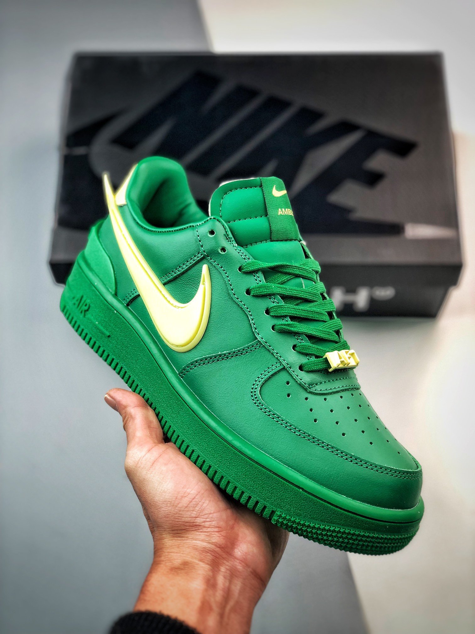 AMBUSH x Nike Air Force 1 Low Pine GreenCitron DV3464-300 5341108