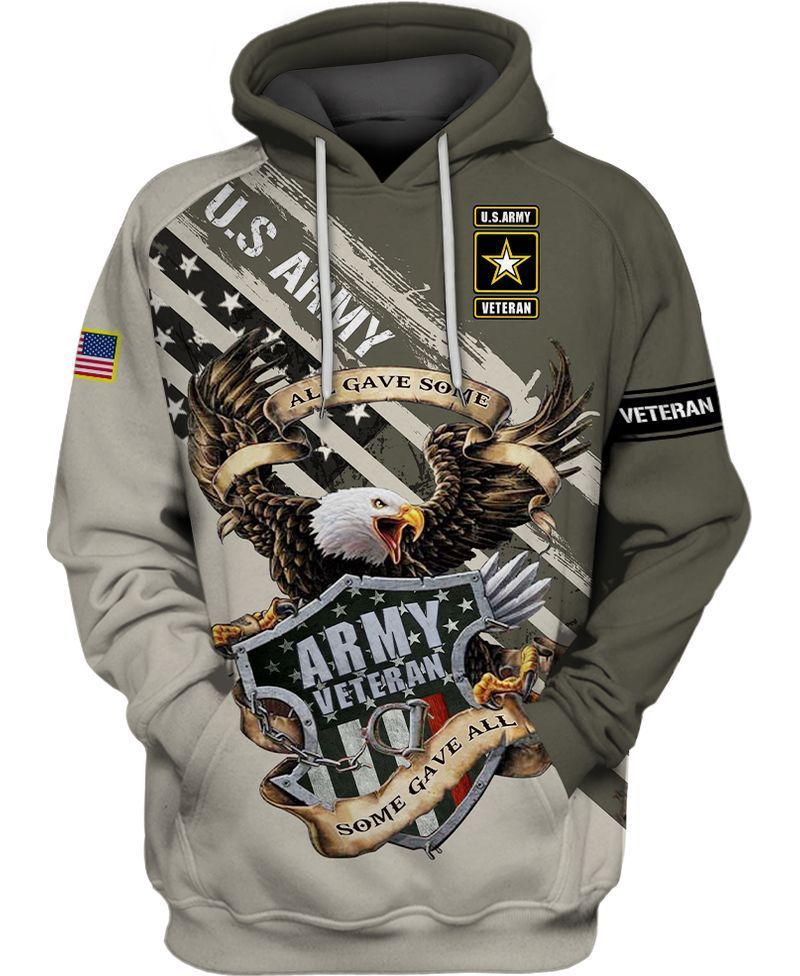 ZCB222009A04KF ARMY VETERAN HOODIE BT