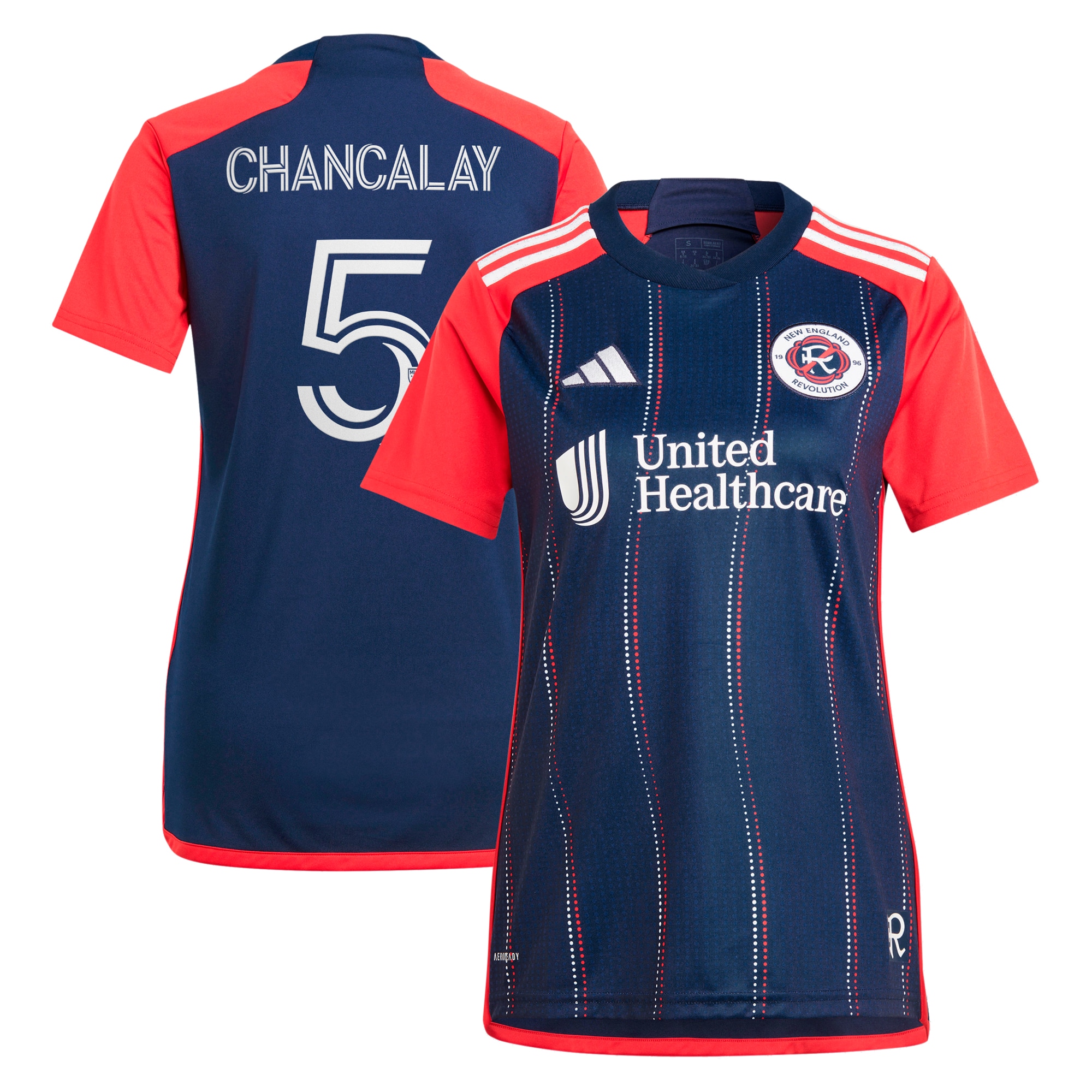 Tomás Chancalay New England Revolution Women's 2024 Boston Tea Party Replica Player Jersey  Navy