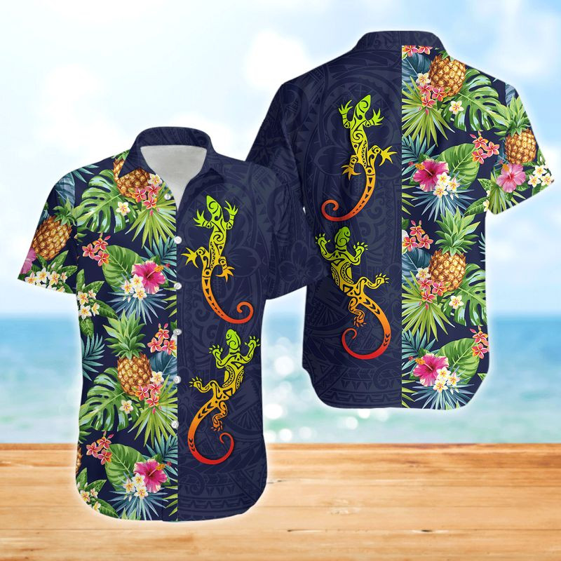 Lizard Hawaii Shirt Unisex Adult Ha38048