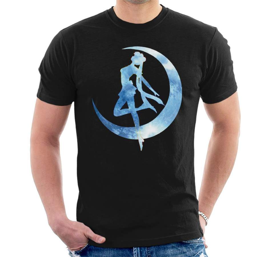 Sailor Moon Moon Outline Men’s T-Shirt