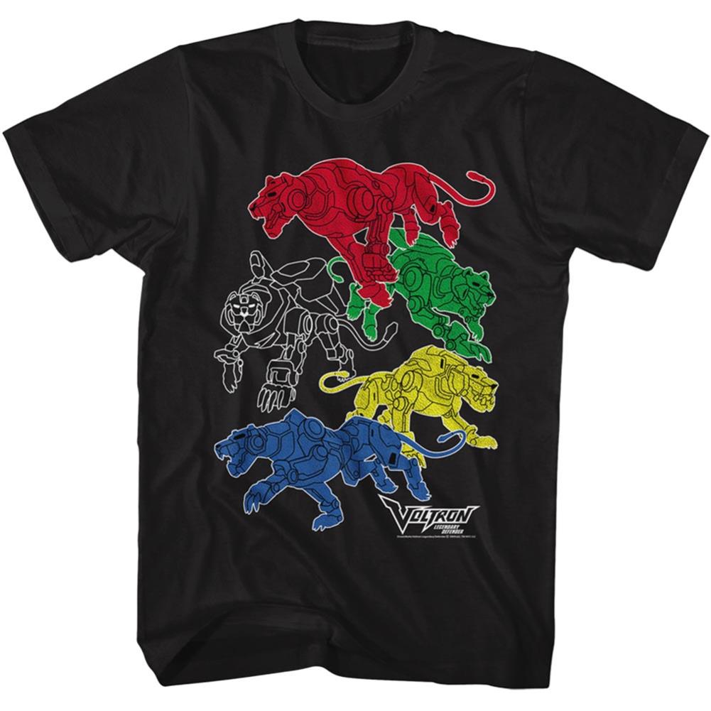 Voltron Special Order Voltron Lions Adult Short-Sleeve T-Shirt