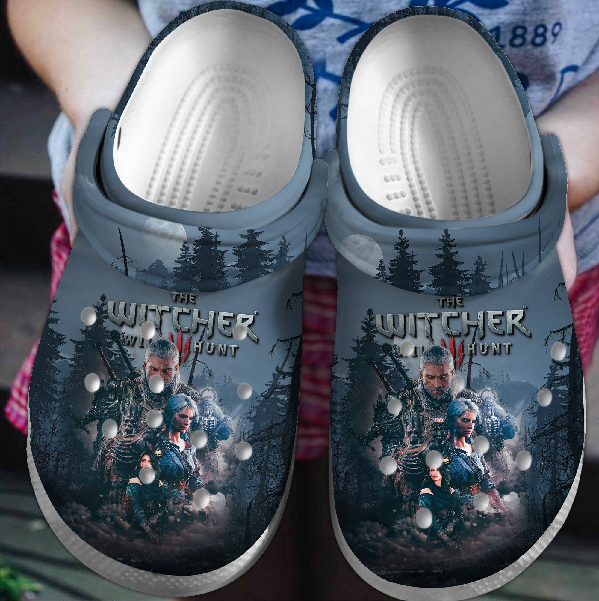 The Witcher Tv Series Crocss Clogs For Men Women And Kid 0Jua9V0M