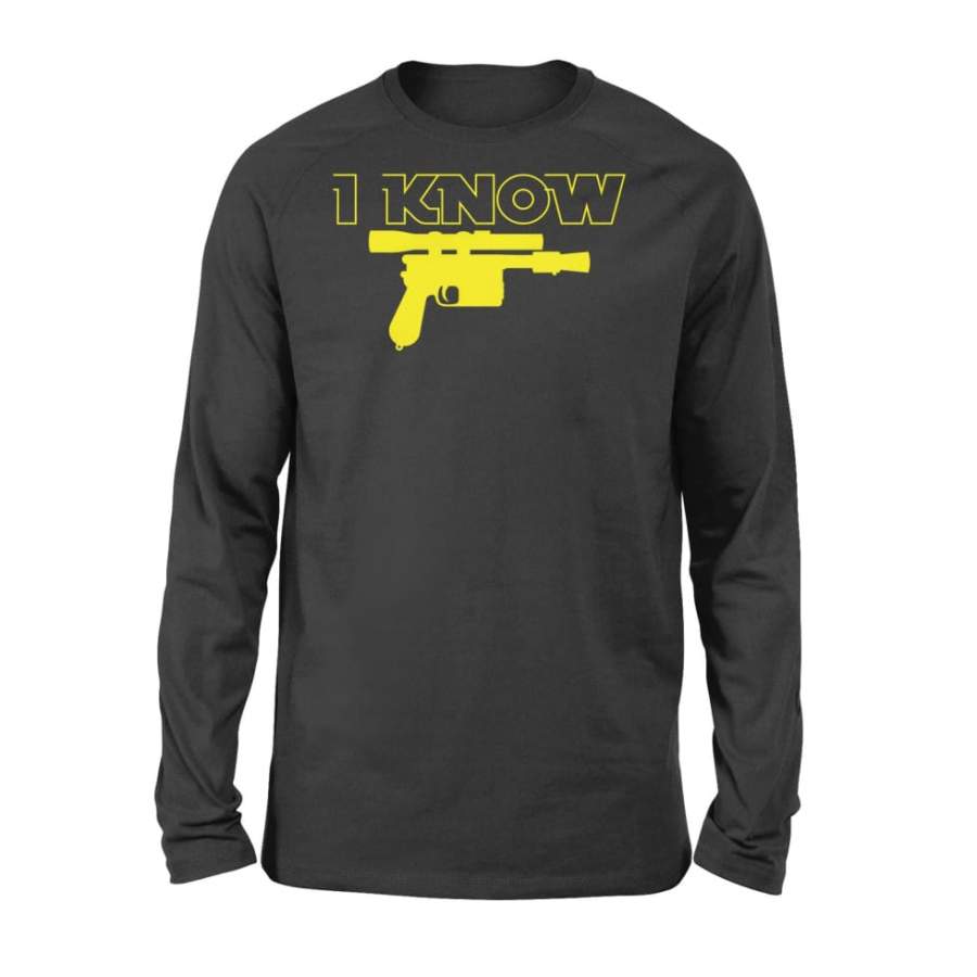 Valentine’s Day Couple Matching Shirt Han Solo I Know – Standard Long Sleeve