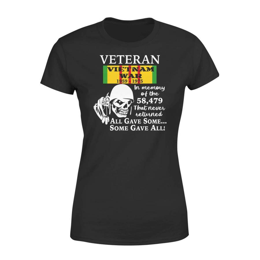 Vietnam Veterans – In Memory – Standard Women’s Tee