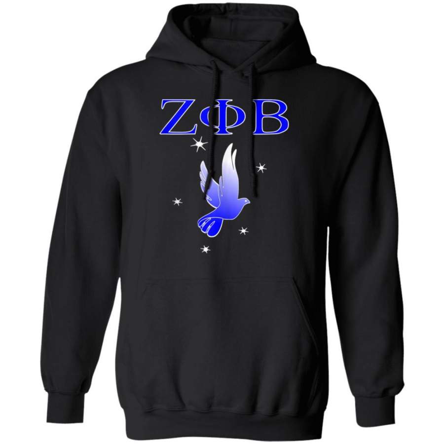 Zeta Blue Phi Beta Dove Sorority Women Hoodie