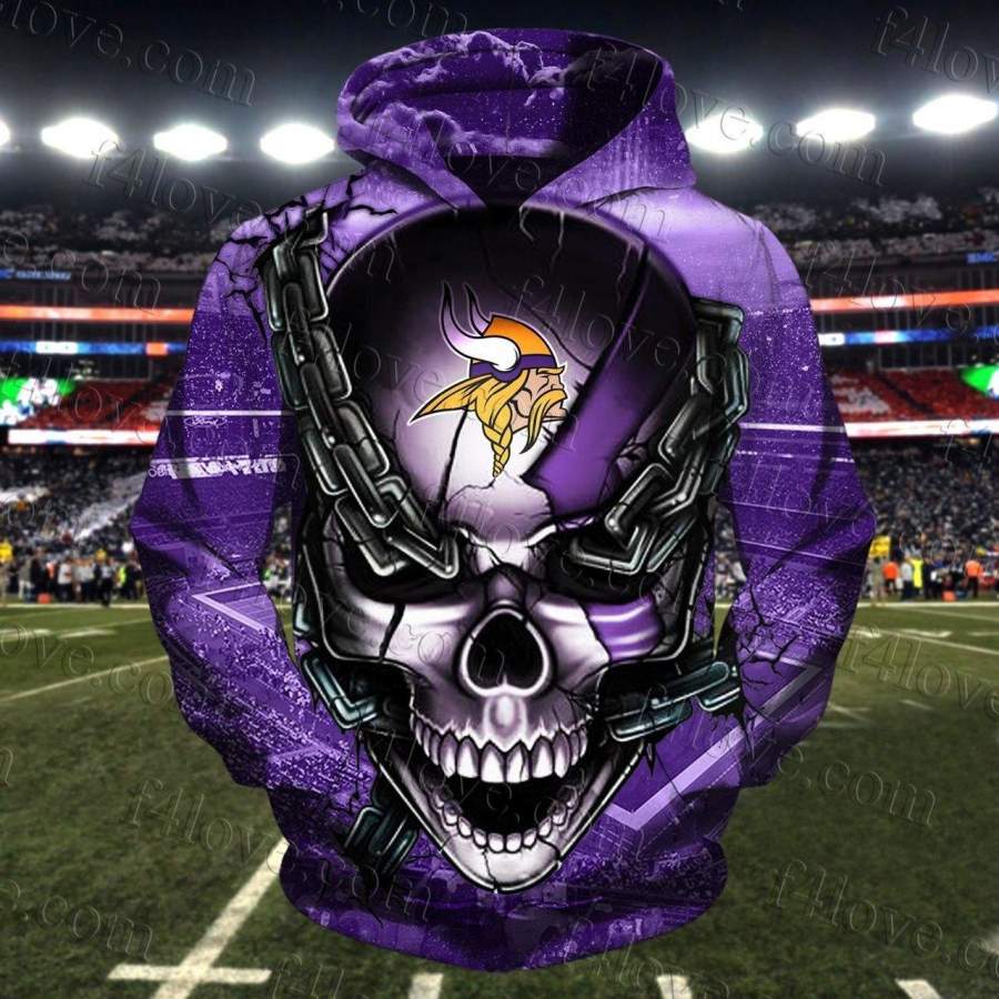 Minnesota Vikings Apparel 249 Hoodie All Over Printed