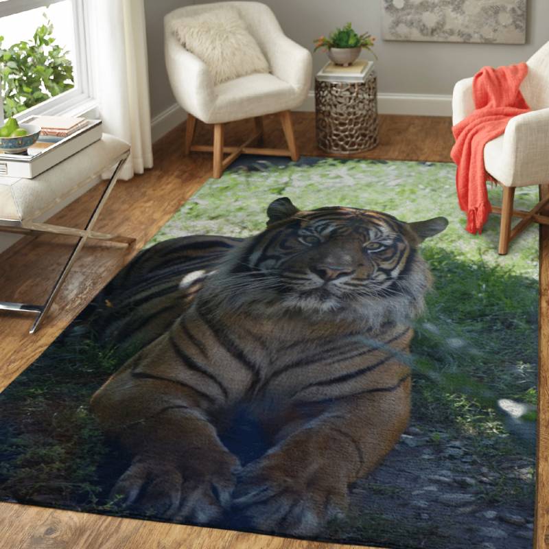 Queen of the jungle – Animals Area Rug Carpet