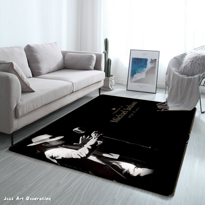 3D Michael Jackson Non-Slip Rug Mat 135