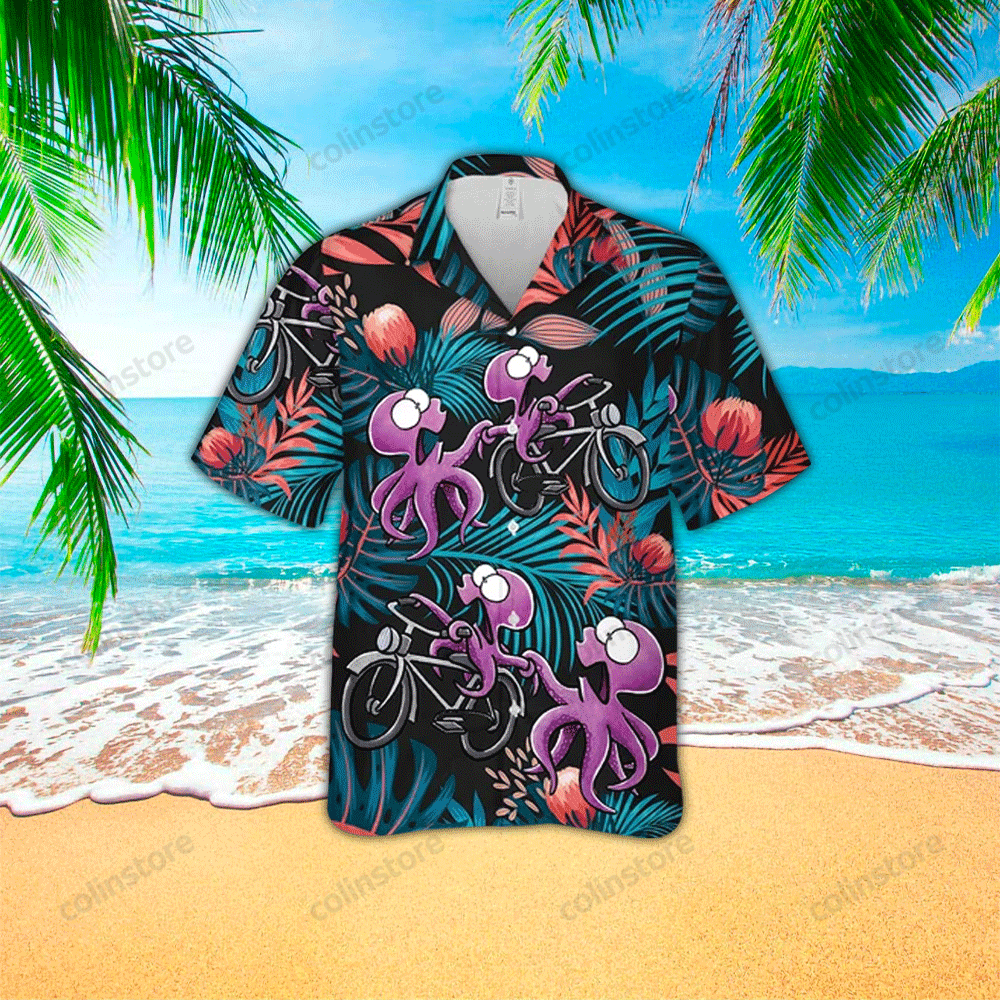 Octopus Hawaii Mens Hawaii Shirt For Lover Aloha Ha68844