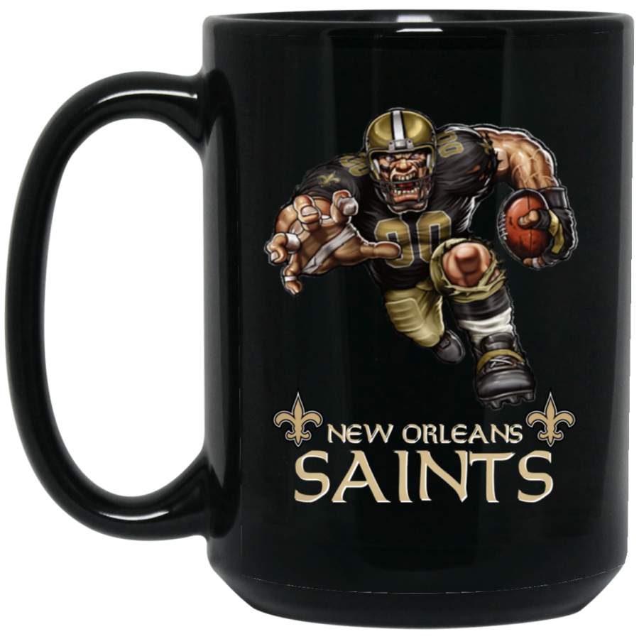 New Orleans Saints Player v2 BM15OZ 15 oz. Black Mug