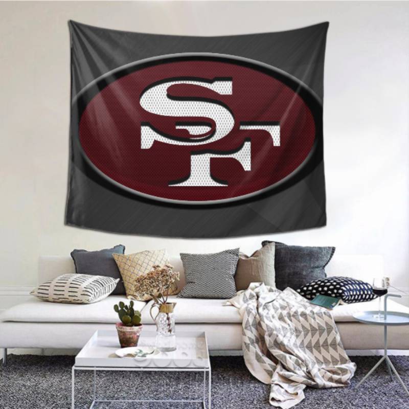 Durable San Francisco 49Ers Tapestry -156442 For Beach Shawl Scarf Blanket