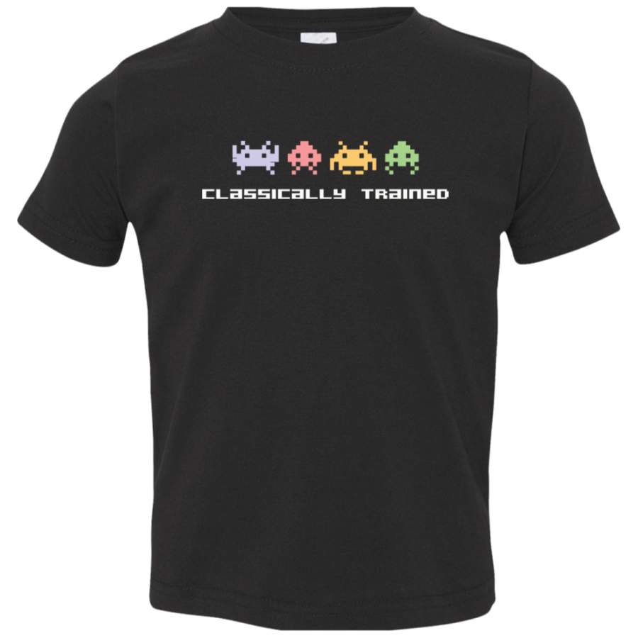 AGR Classically Trained – 80s Video Games Toddler Jersey T-Shirt