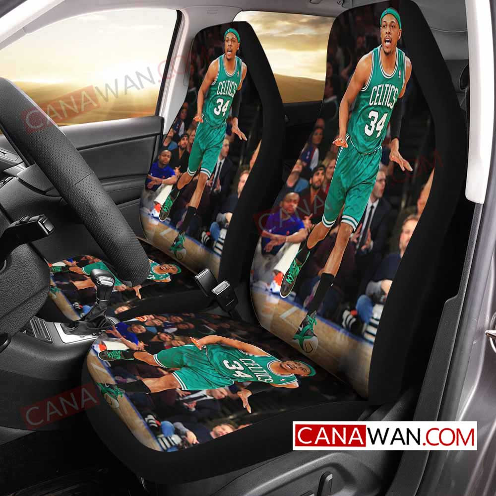 Boston Celtics Style015 3D Customized Personalized Car Seat Cover