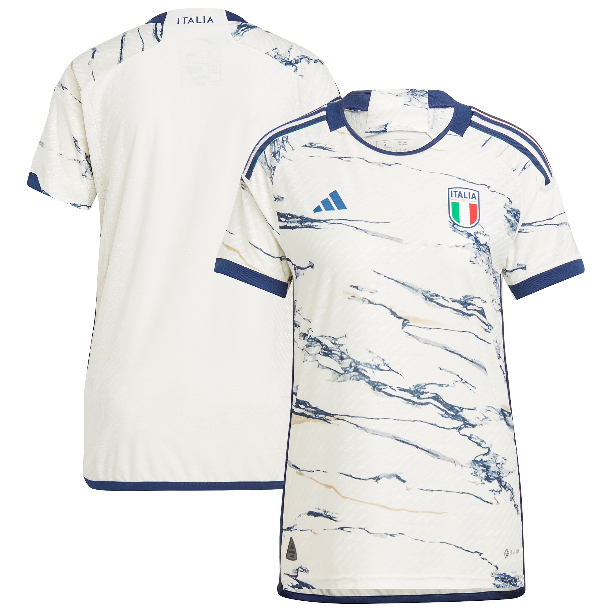 Italy National Team 2023 Away Authentic Jersey – White