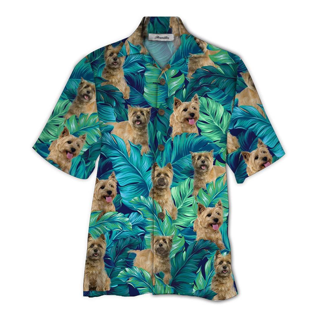 Cairn Terrier Blue Awesome Design Unisex Hawaii Shirt For Men And Women Ha33979