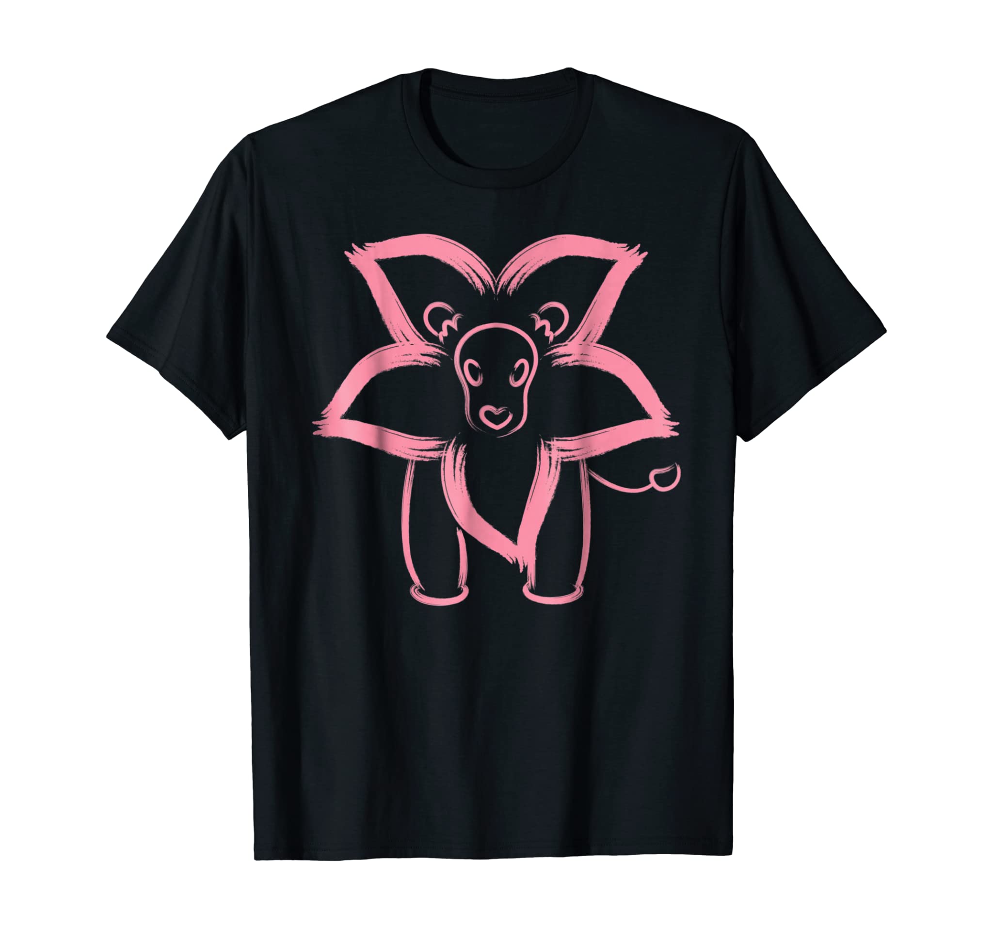 CN Steven Universe Flower Lion Outline Graphic T-Shirt