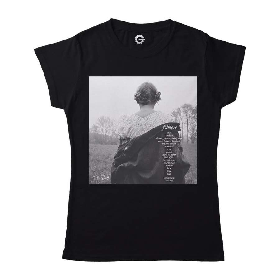 Taylor Swift Folklore Custom Women Tshirt