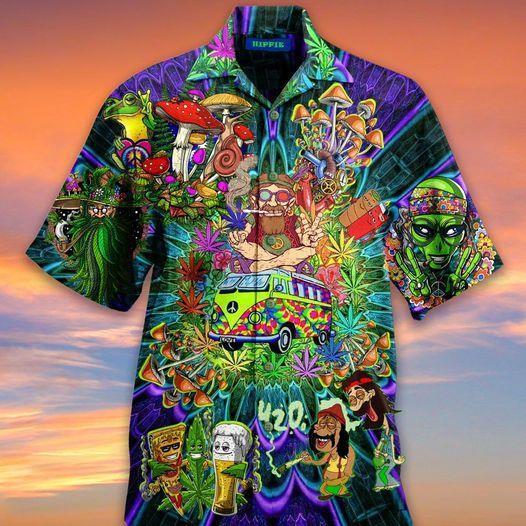 Amazing Hippie Hawaii Shirt For Men Women Adult Ha111026