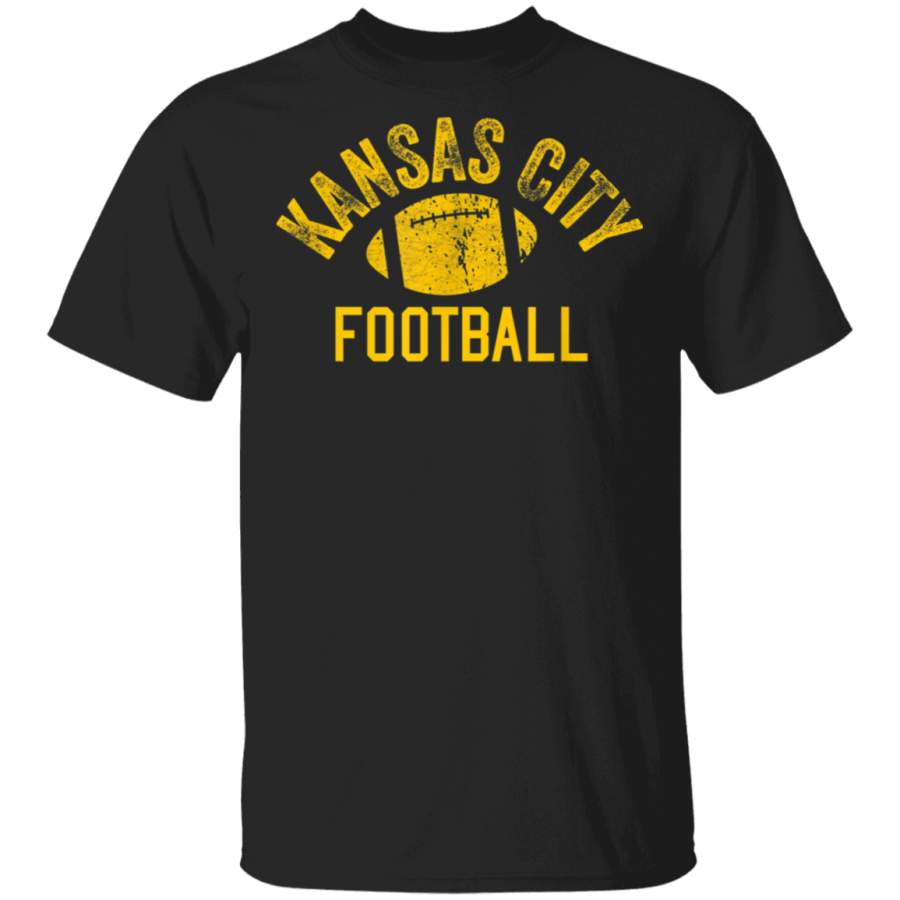 KC Kansas City Red Football Vintage Sports Fan Kc Originals TShirt