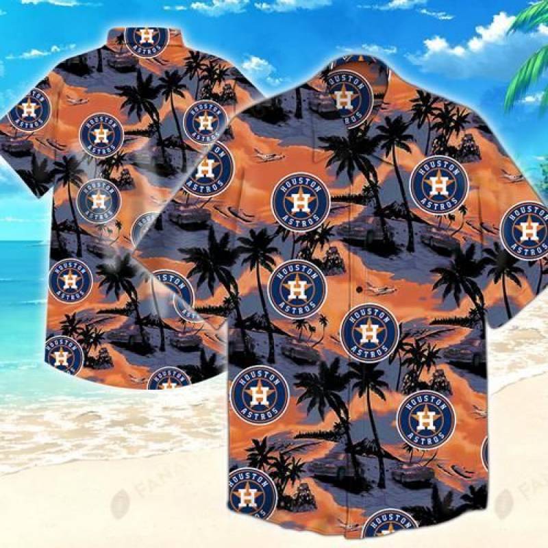 Houston Astros 2 Hawaii 3D Shirt