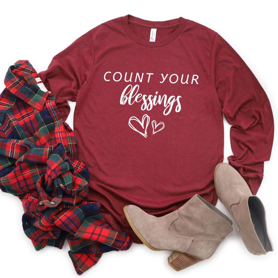 Count Your Blessings Long Sleeve