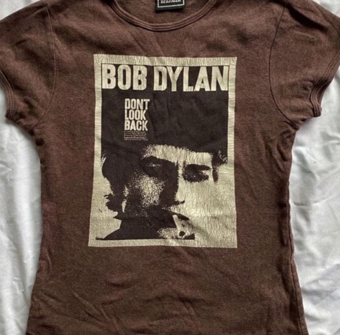 Vintage Bon Dyland Dont Look Back Tee Shirt Outfit