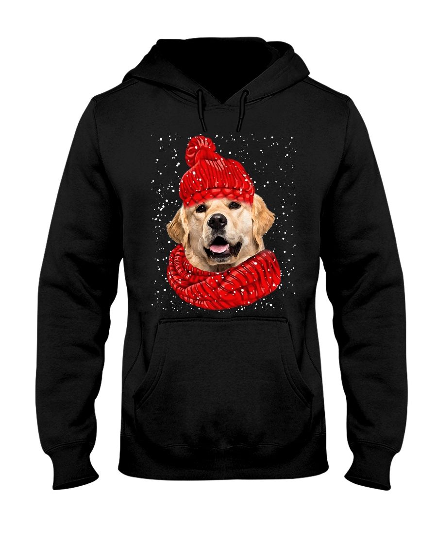 Xmas Hat – Golden Retriever 2 Hooded Sweatshirt