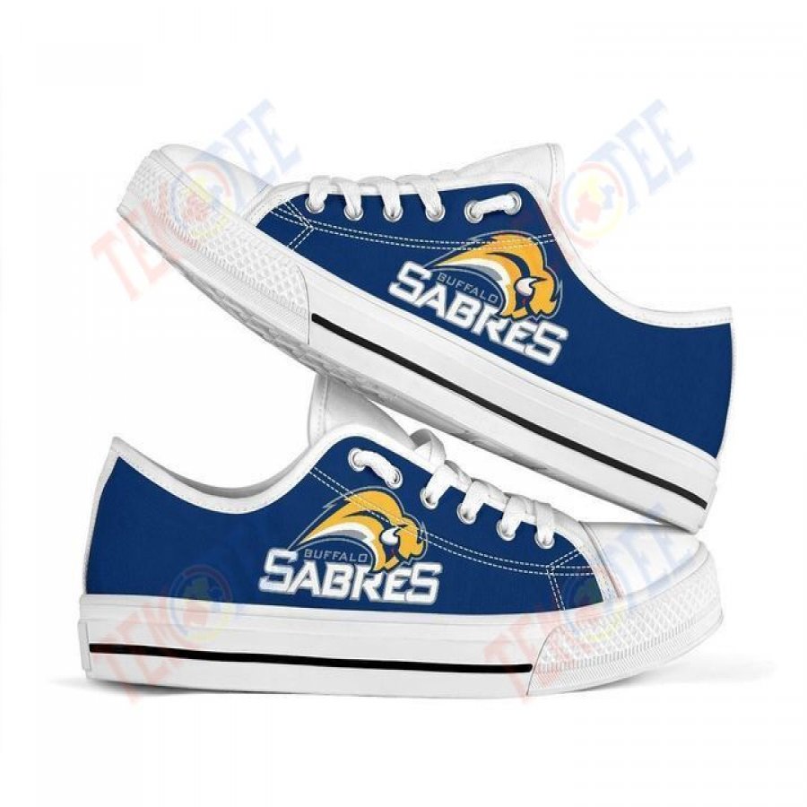 Mens Womens Buffalo Sabres Low Top Shoes Custom Print Footwear Converse Sneakers TMT626