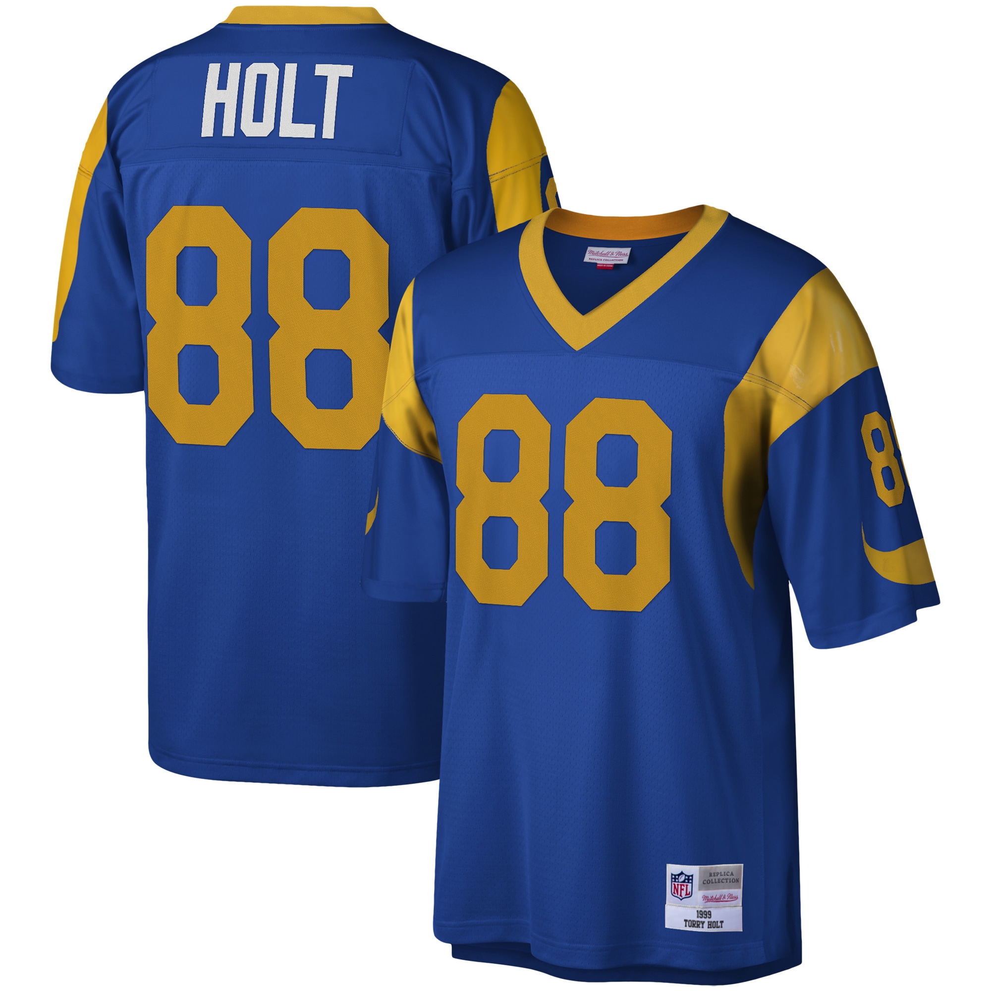 Men’s Los Angeles Rams Torry Holt Mitchell & Ness Royal Legacy Jersey