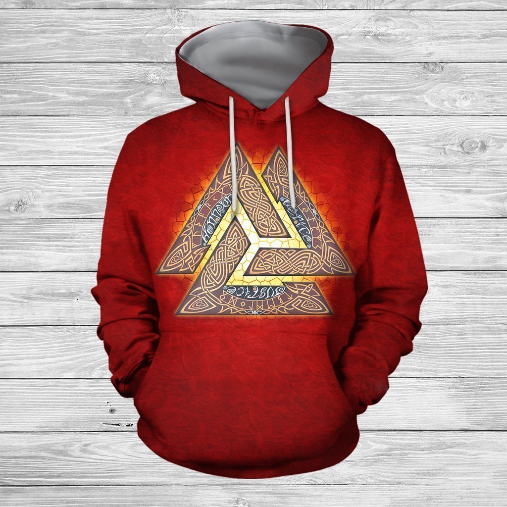 3D All Over Printed Viking Rune Clothes