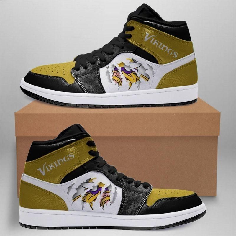 Minnesota Vikings Team Custom Shoes Sneakers Ke