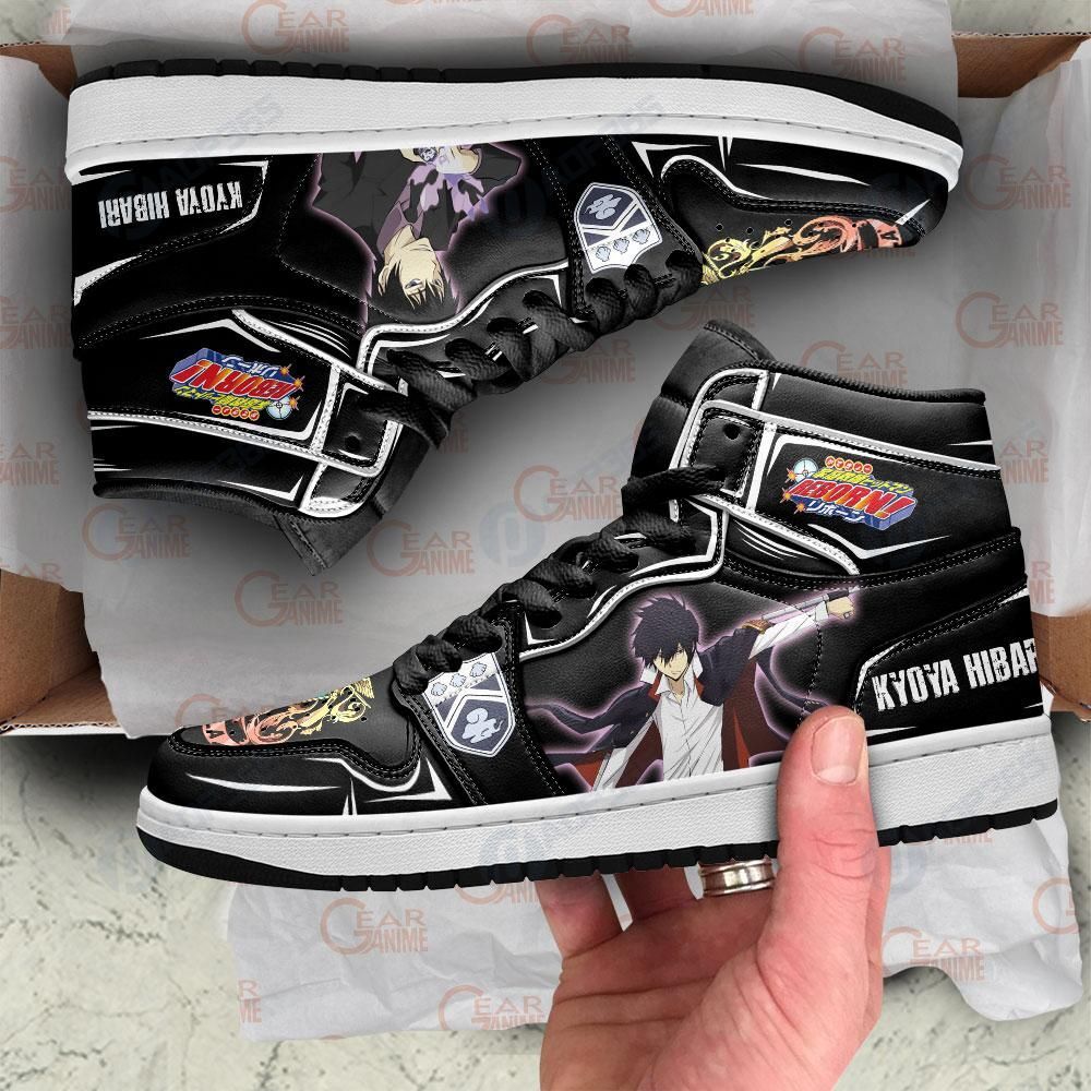 Kyoya Hibari Sneakers Hitman Reborn Anime Shoes Mn11 Air Jordan 13 Shoes Hajd2403353