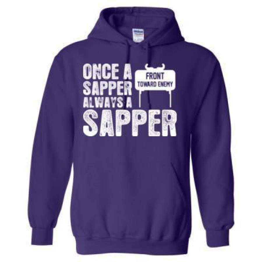 AGR Once A Sapper Always A Sapper – Heavy Blend™ Hooded Sweatshirt